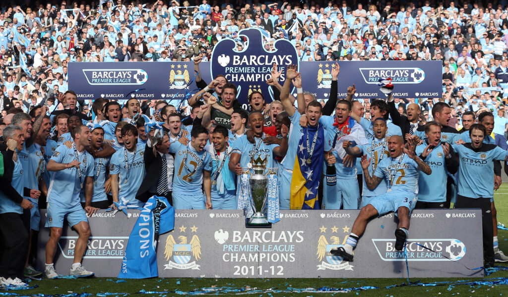 Man City vs QPR City crowned as PL Champions
