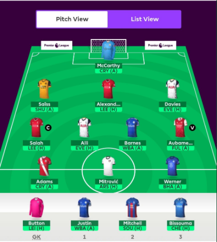 FPL Tips and team reveal byMJ