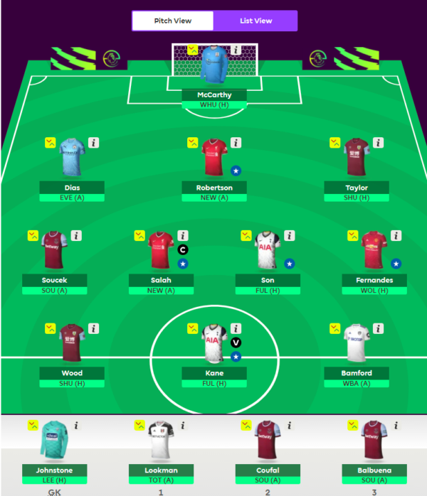 FPL GW16 Wildcard- Best Combinations, Tips, and Team Reveal |FPLNima