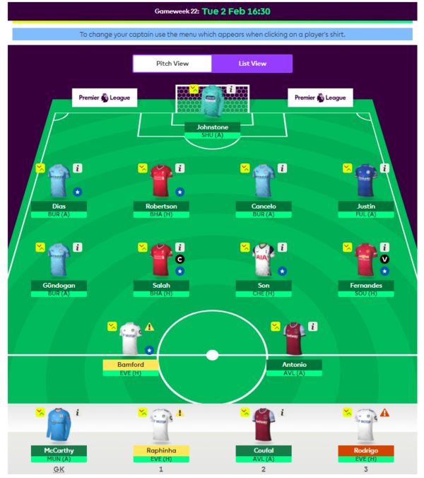 FPL GW 22- Chip Strategy, Tips, and Team Reveal |FPLNima