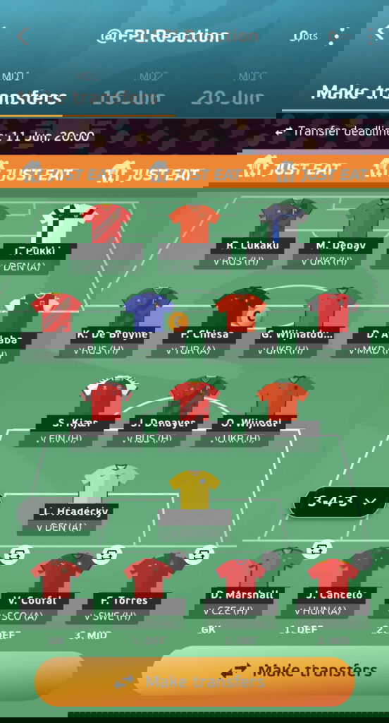 Euro Fantasy Team Reveal 