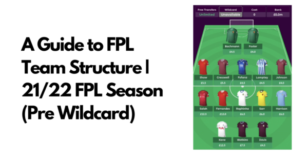 A Guide to FPL Team Structure | 21/22 FPL Season (Pre Wildcard)