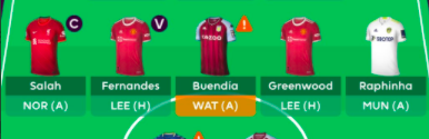 FPL GW1 Team Reveal ~ Midfielders