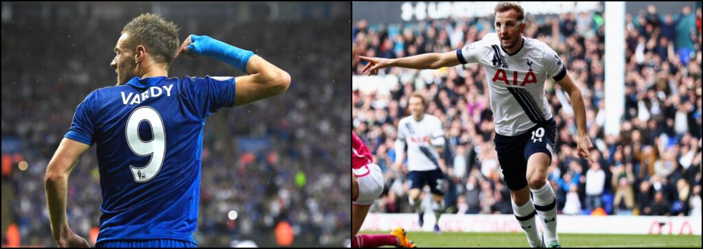 Highest scoring FPL forwards- Vardy and Kane