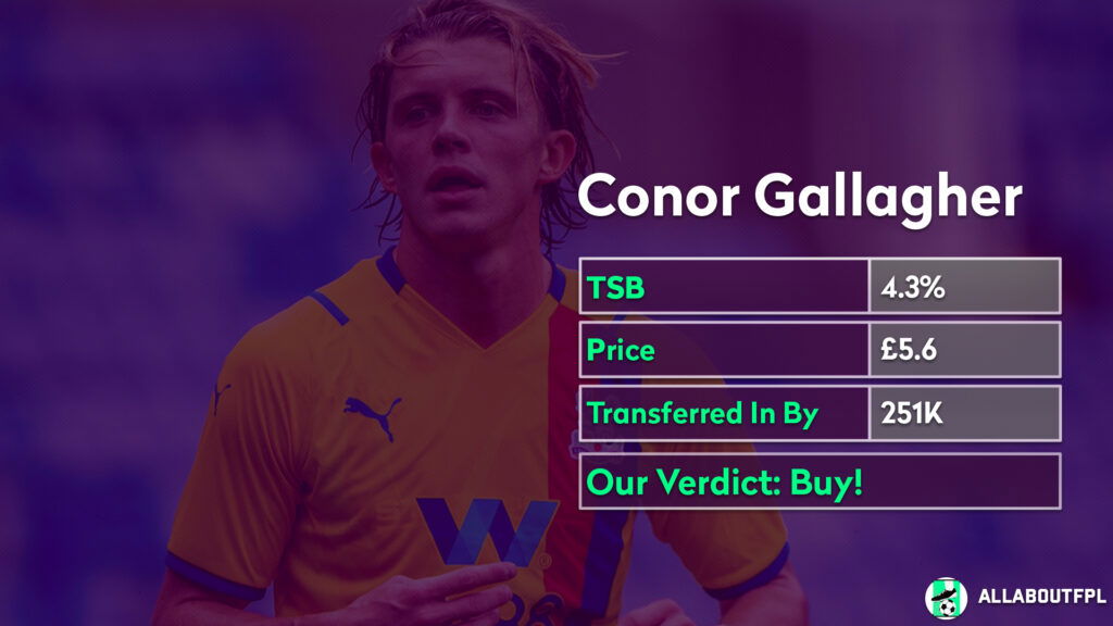 FPL Gameweek 5 Analysis - Players To ~Buy ~ Conor Gallagher