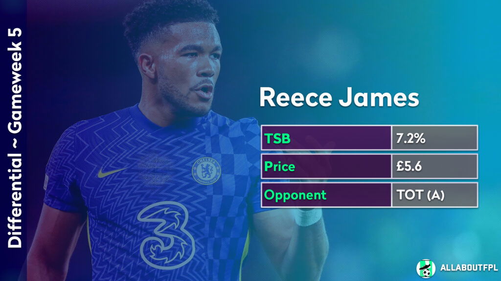 FPL GW5 Differential Picks ~ Recce James
