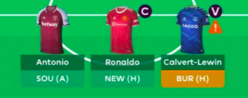 FPL GW4 wildcard ~ Forwards