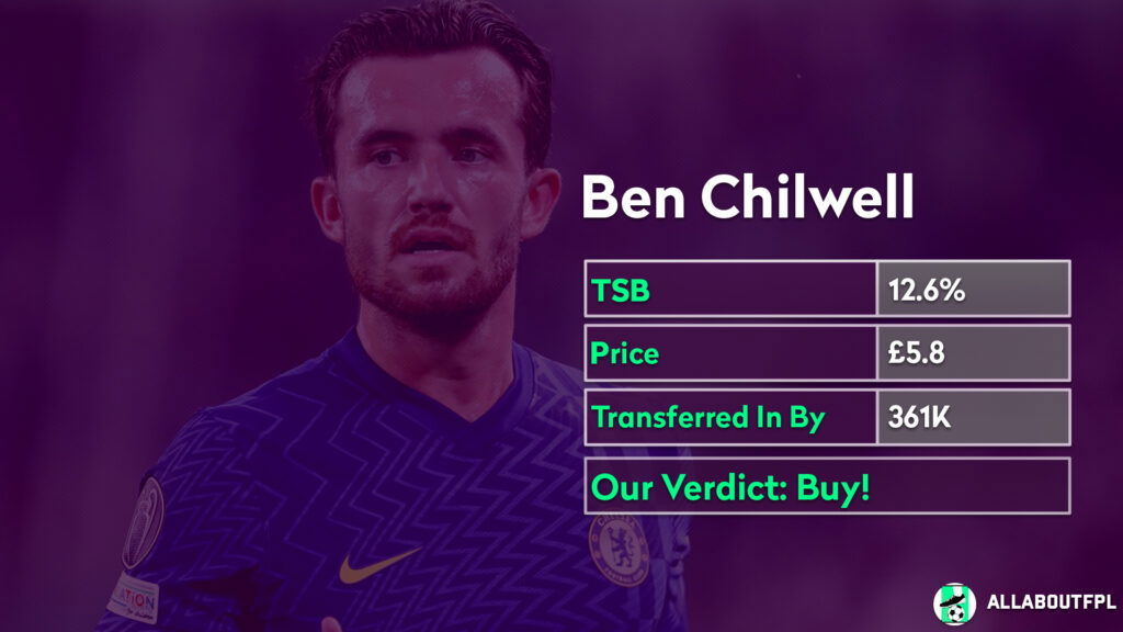 FPL GW10 Analysis ~ Players to Buy ~ Ben Chilwell