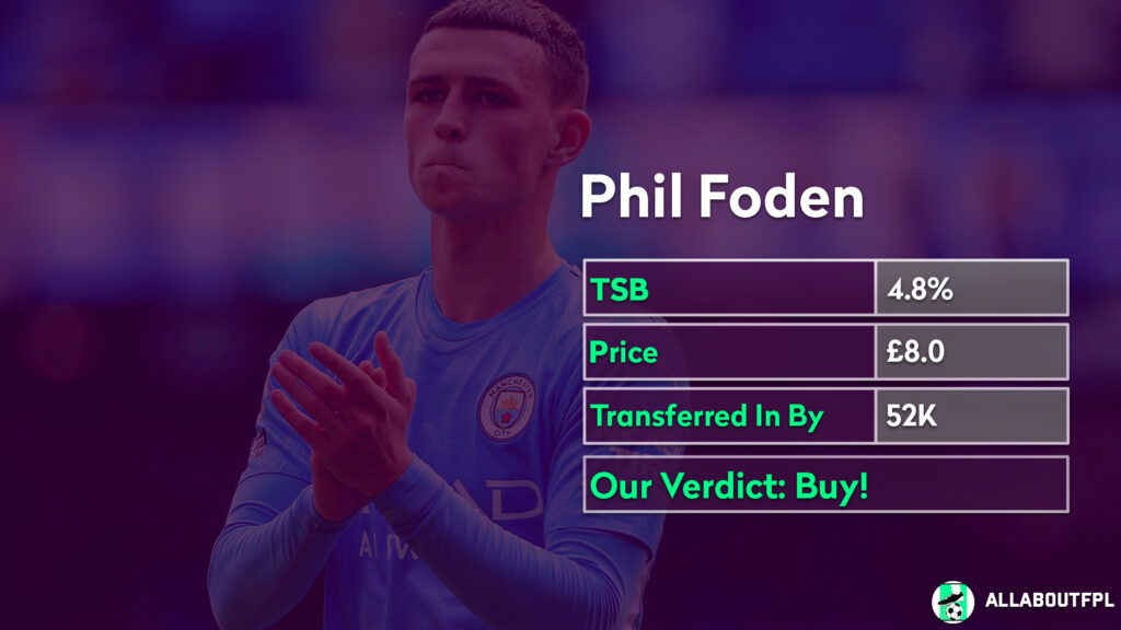 FPL GW9 Analysis ~ Player to buy ~  Phil Foden 