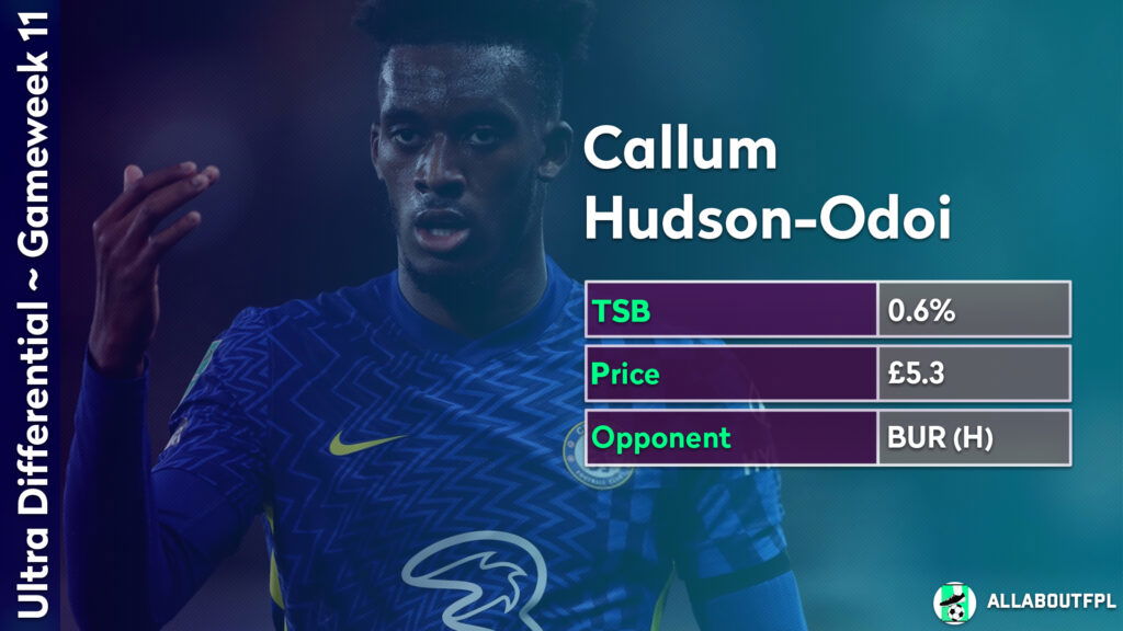 FPL GW11 Differential Picks- Hudson Odoi
