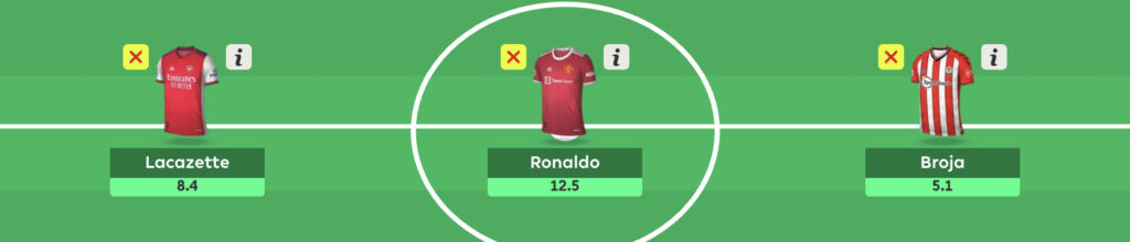 FPL GW19 free hit forwards