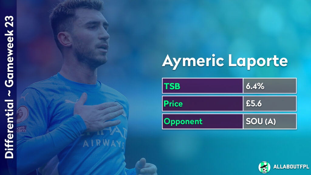 FPL GW23 Differential Picks- Laporte