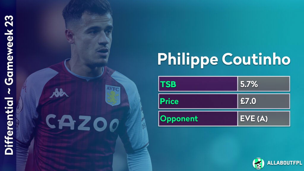 FPL GW23 Differential Picks- Coutinho