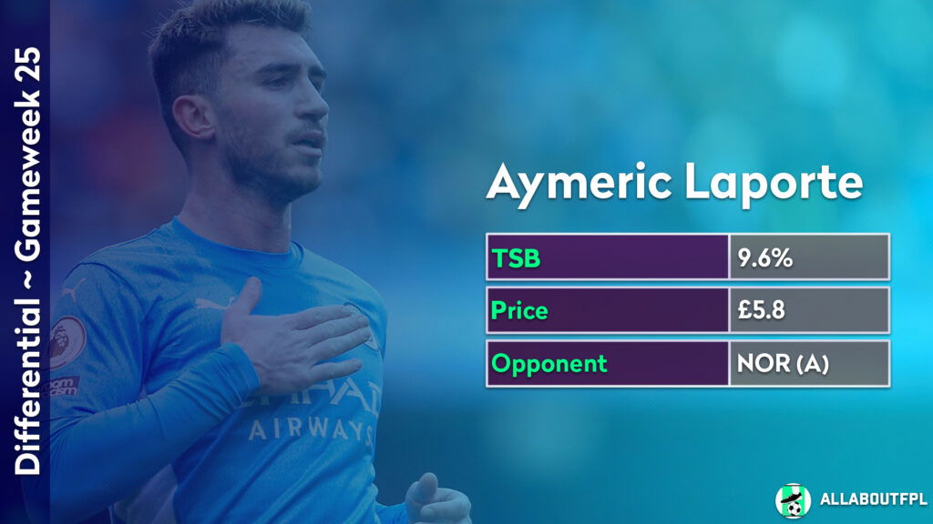 FPL GW25 Differentials ~ Laporte