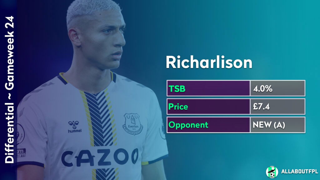 FPL GW24 Differential picks ~ Richarlison 