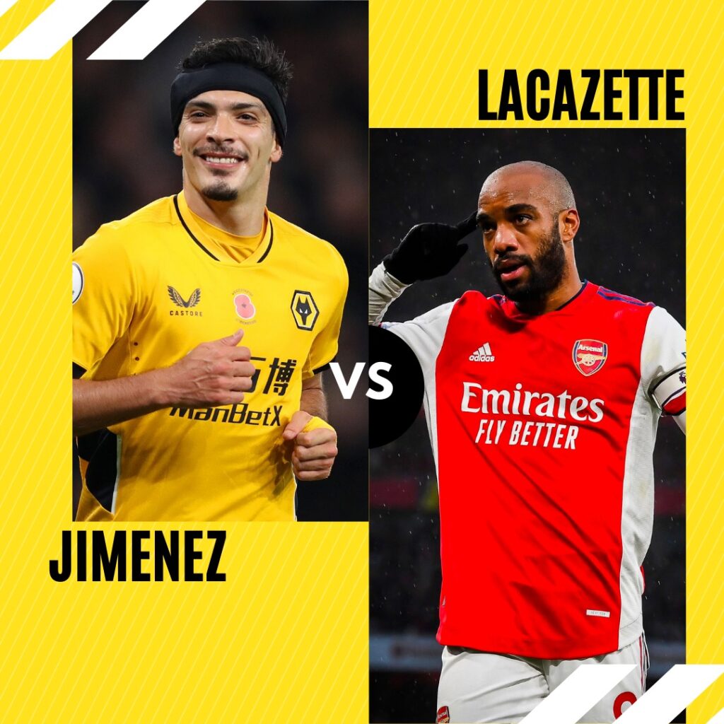FPL GW26 Player Comparisons- Jimenez vs Lacazette