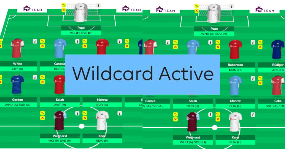 FPL GW31 Wildcard