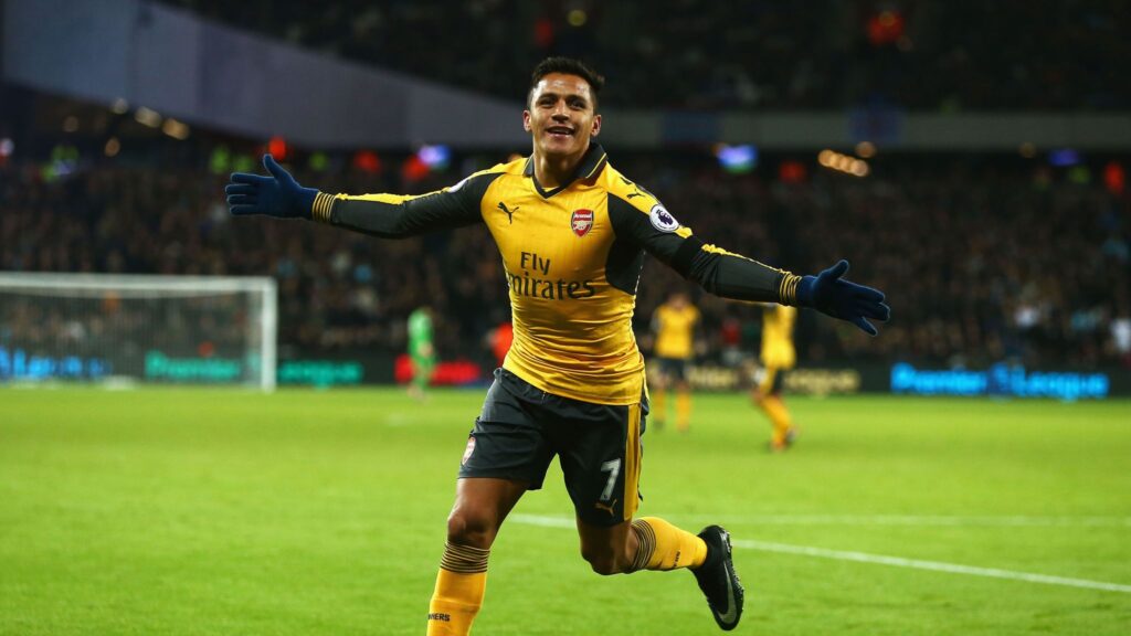 Alexis Sanchez hattrick 