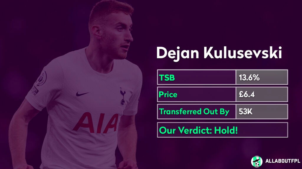 FPL Players to Hold for Gameweek 34- Kulusevski