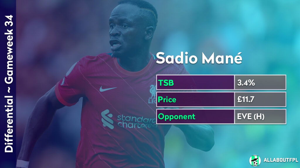 FPL GW34 Differential Picks ~ Sadio Mane