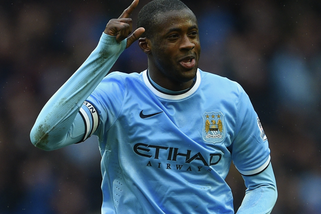 Yaya Toure- 31 FPL points vs Fulham and Manchester United in 2013/14 season ~ most fpl points in a gameweek