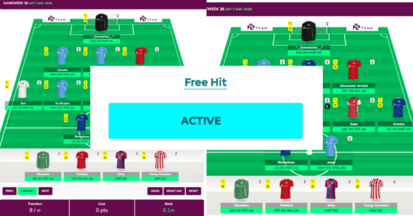 Best FPL GW36 Free Hit Drafts to Consider | Free Hit Guide