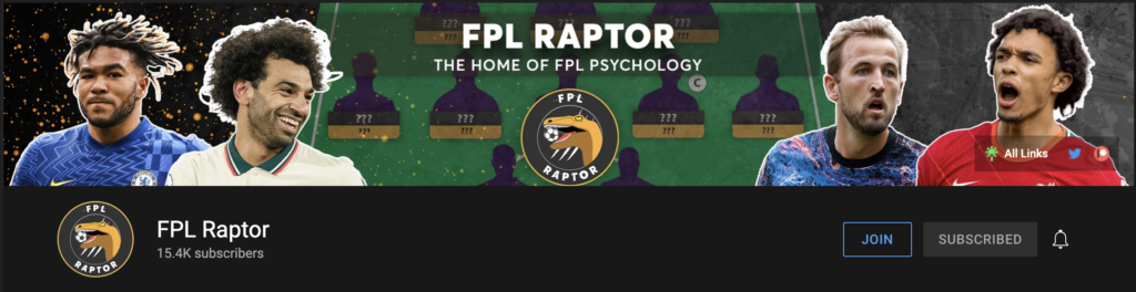 Recommended & Best FPL Youtube videos ~ FPL Raptor featuring Ross