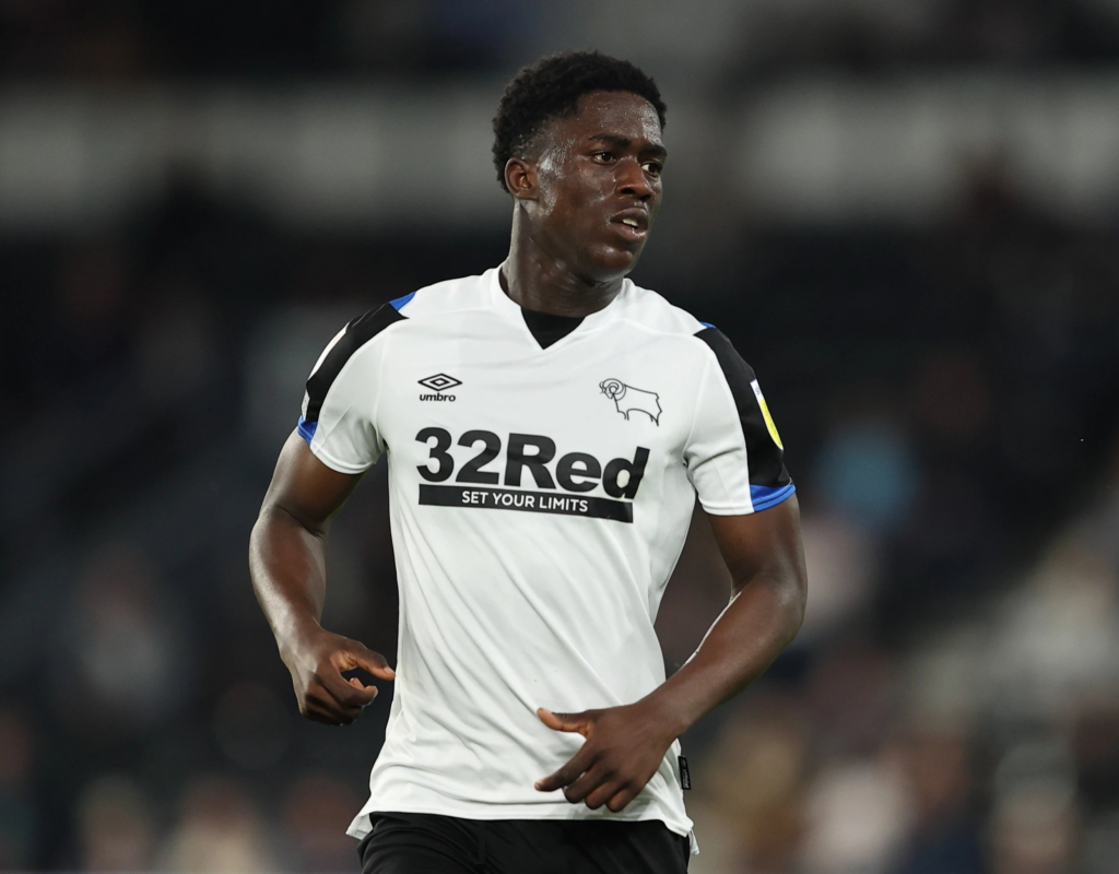 Malcolm Ebiowei palace new signing from Derby for 2022/23 season 