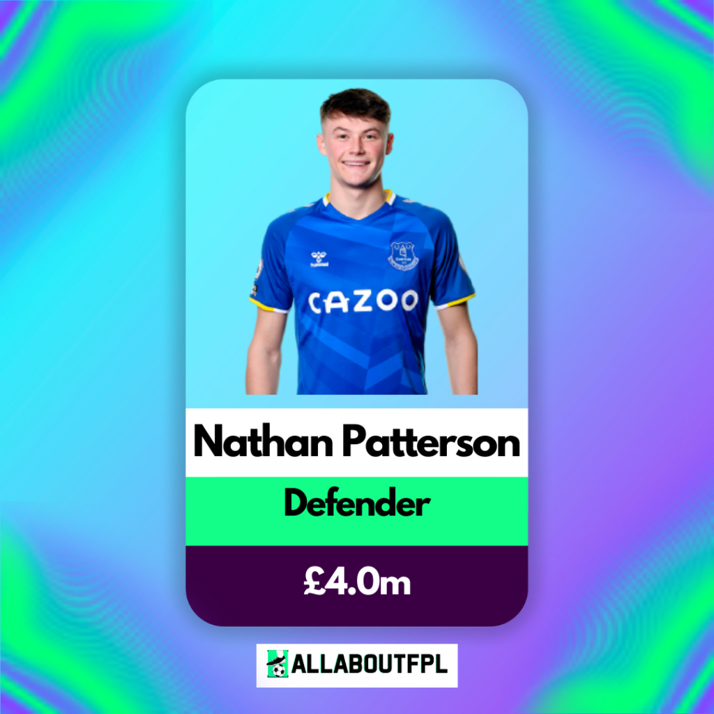 Best £4.0 FPL Defenders for 2022/23 season- Patterson