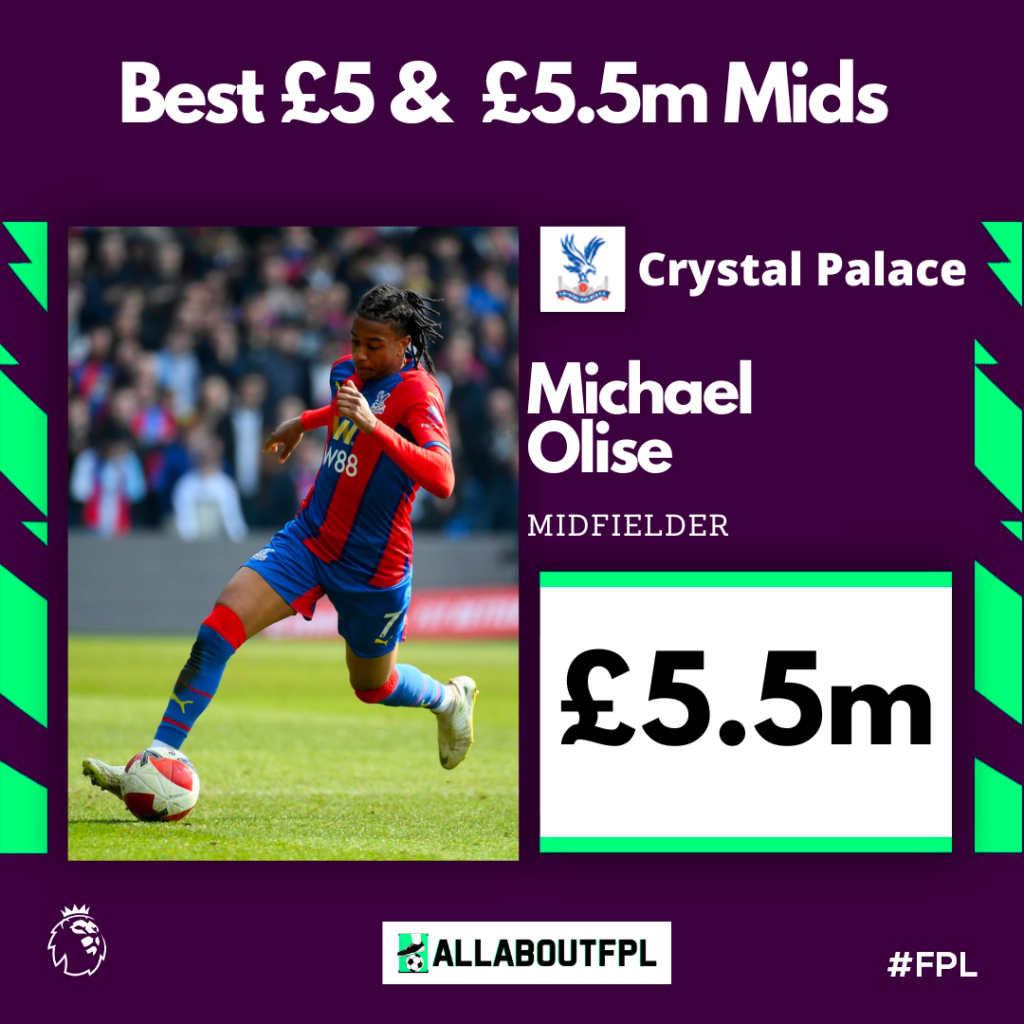 Best £5.5 Million FPL Midfielders ~ Michael Olise