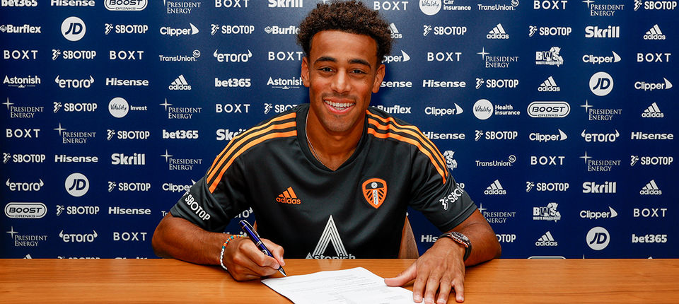 Tyler Adams 22/23 Premier League new signing for Leeds from RB Leipzig 