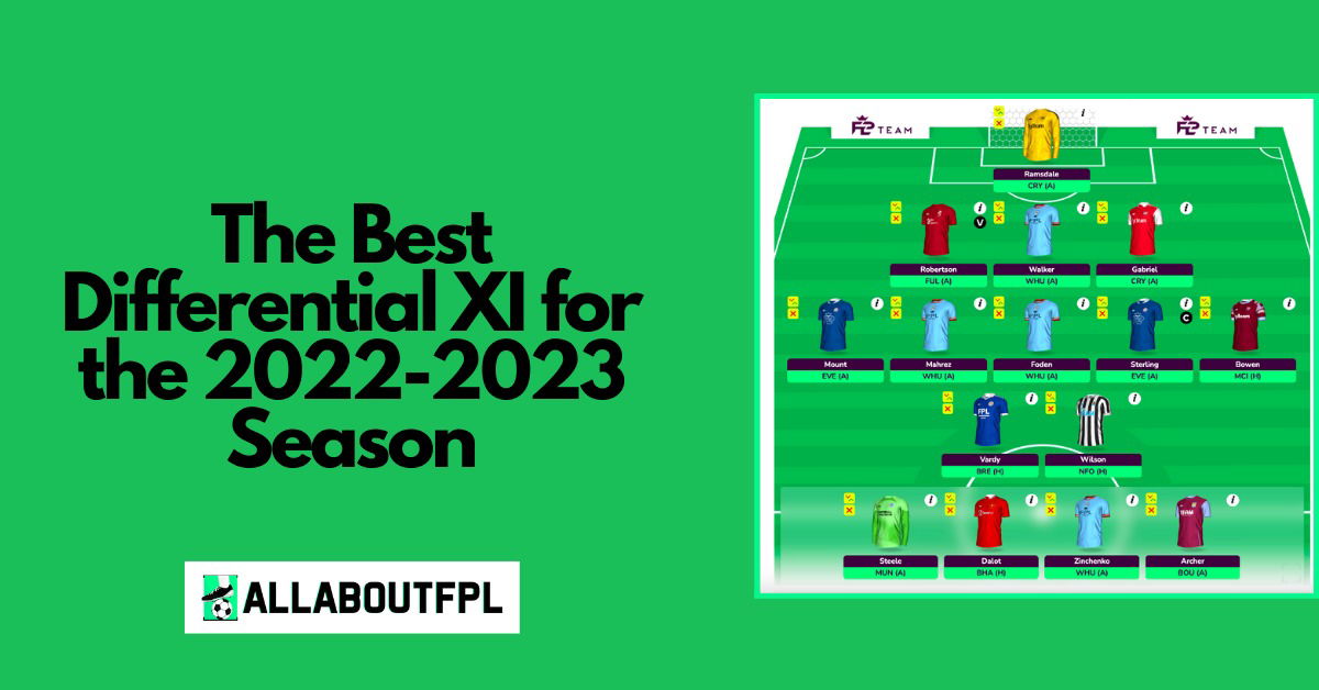 Best Differential FPL team for 2022/23 season