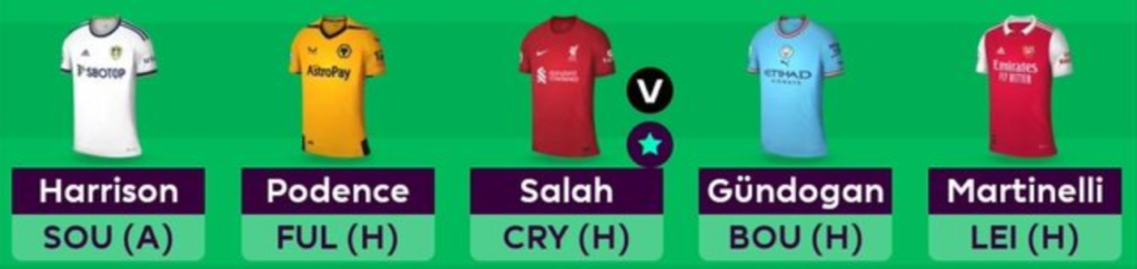 FPL GW2 Scout Picks- Midfielders