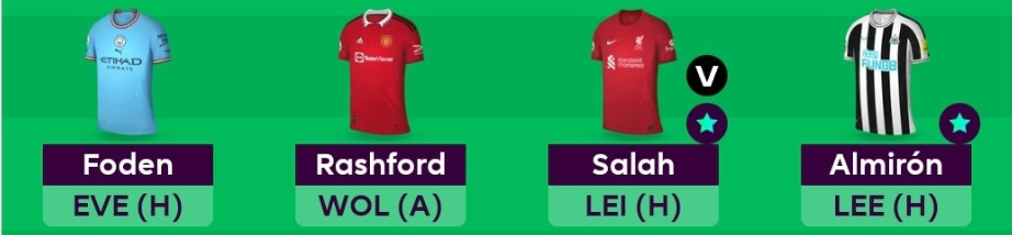 FPL GW18 Scout Picks- Midfielders