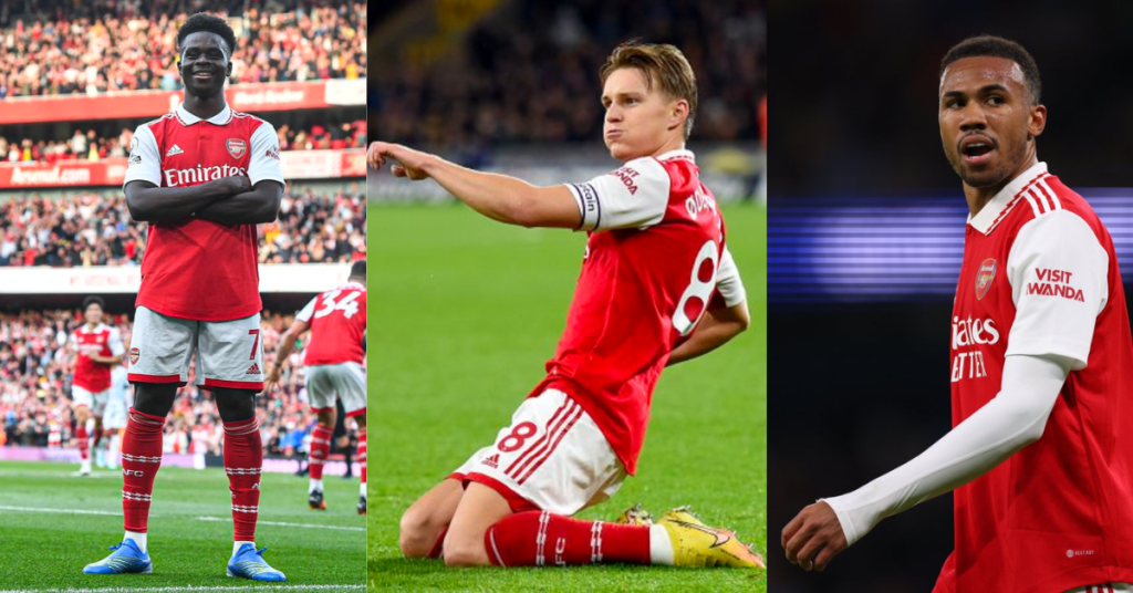 Best Arsenal FPL Trio for FPL DGW23 Onwards - Saka, Odegaard, Gabriel 