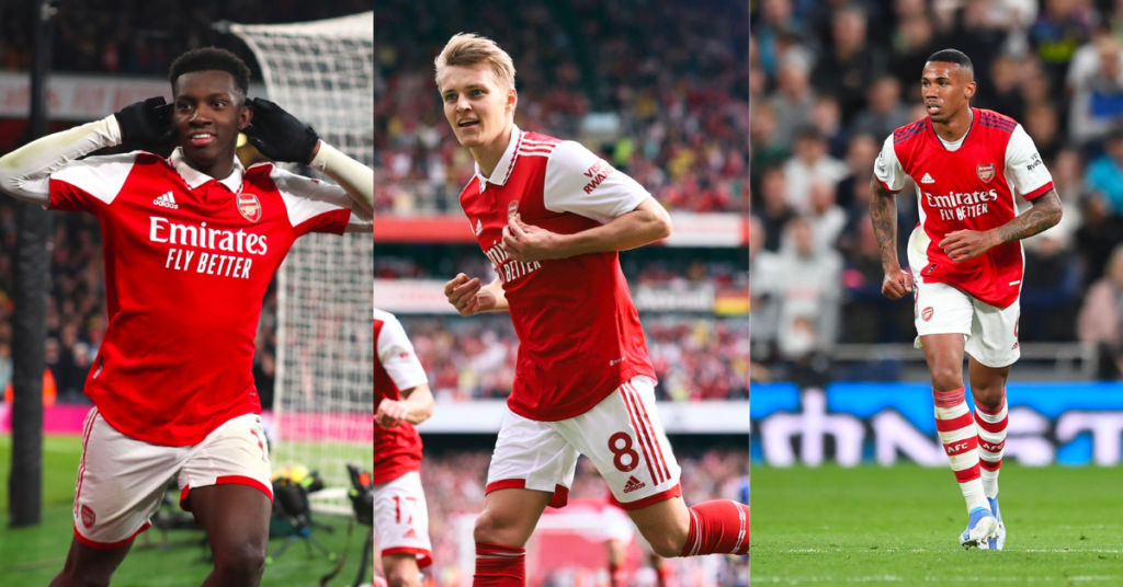 Best Arsenal FPL Trio for FPL DGW23 Onwards - Nketiah, Odegaard, Gabriel 