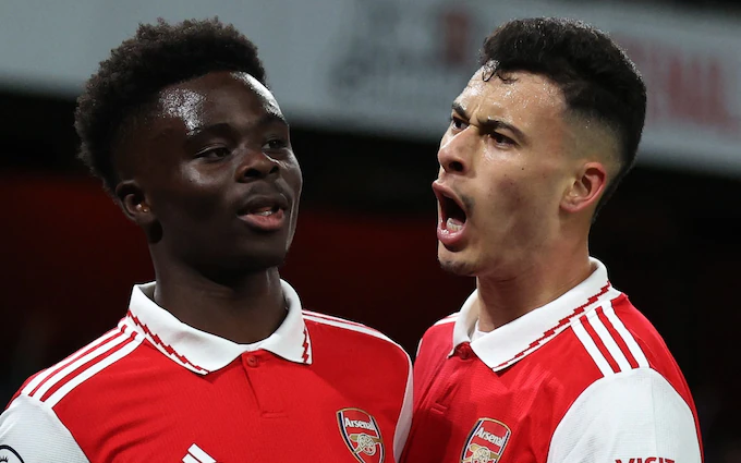 Saka and Martinelli are predicted to score 6.3 points in FPL GW28