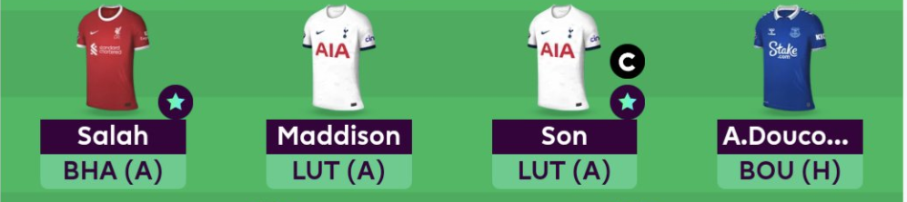  FPL GW8 Scout Picks- Midfielders