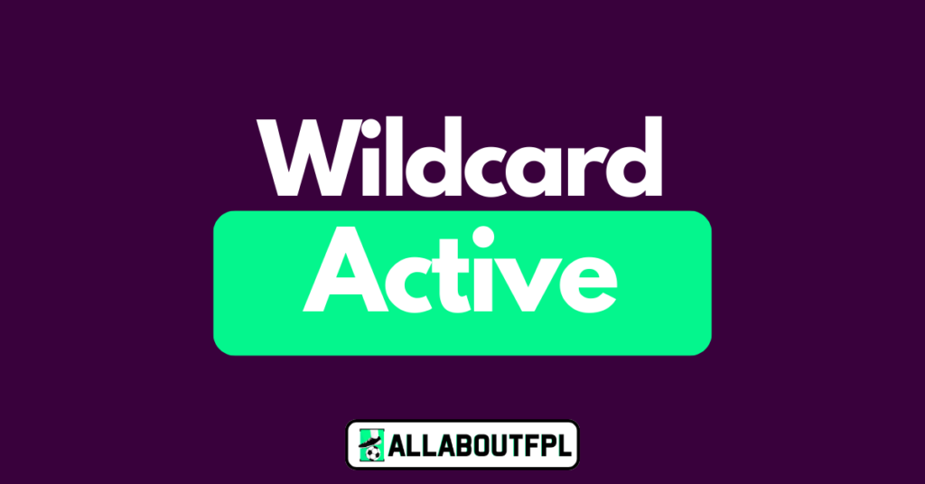 FPL GW11 Wildcard Draft