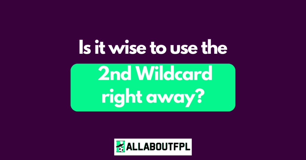 FPL GW21 Tips - Is it wise to use the 2nd Wildcard right away?