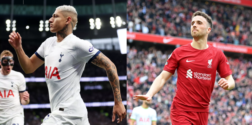 Richarlison and Jota