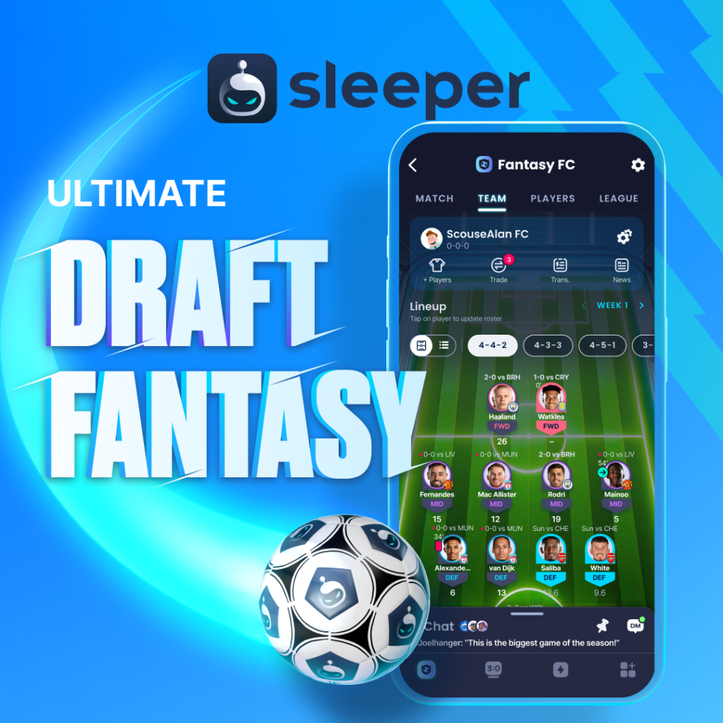 Sleeper Fantasy FC - Ultimate Draft Fantasy Game