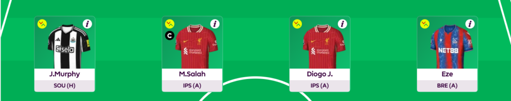 FPL GW1 Scout Picks Midfielders