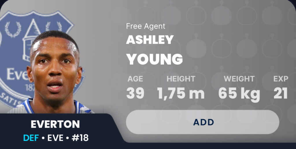 Sleeper Draft Fantasy GW10 ~ Ashley Young