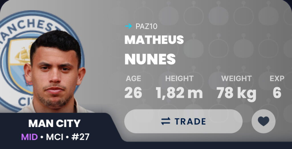 Sleeper Draft Fantasy GW10 ~ Matheus Nunes 