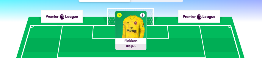 FPL GW9 Scout Selection Goalkeeper