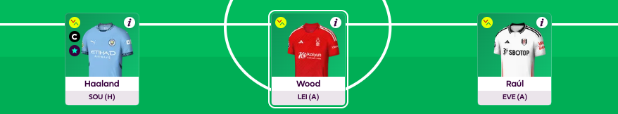 FPL GW9 Scout Selection Forwards
