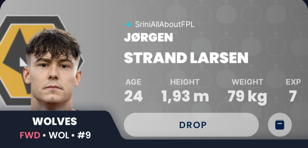 Draft Fantasy GW12- Larsen