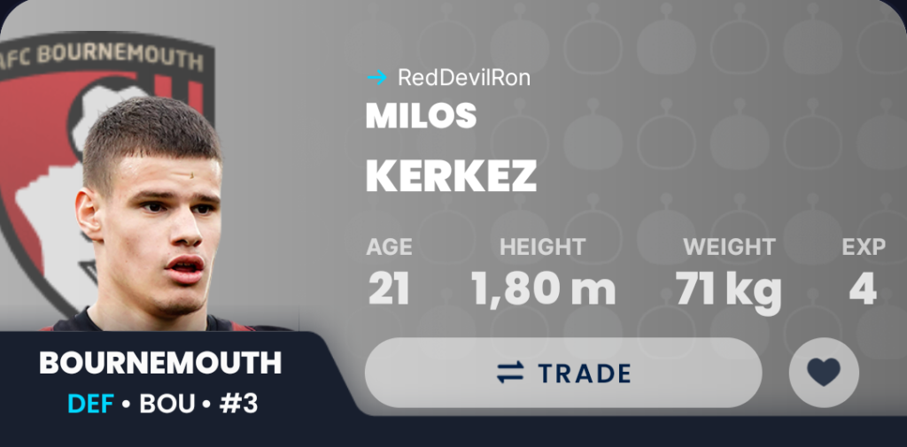 Draft Fantasy GW13- Kerkez