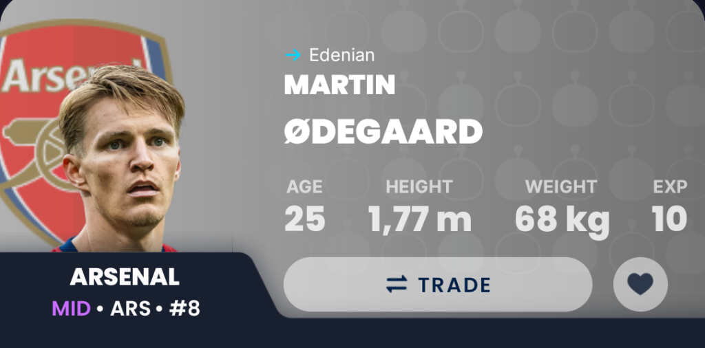 Draft Fantasy GW13- Odegaard